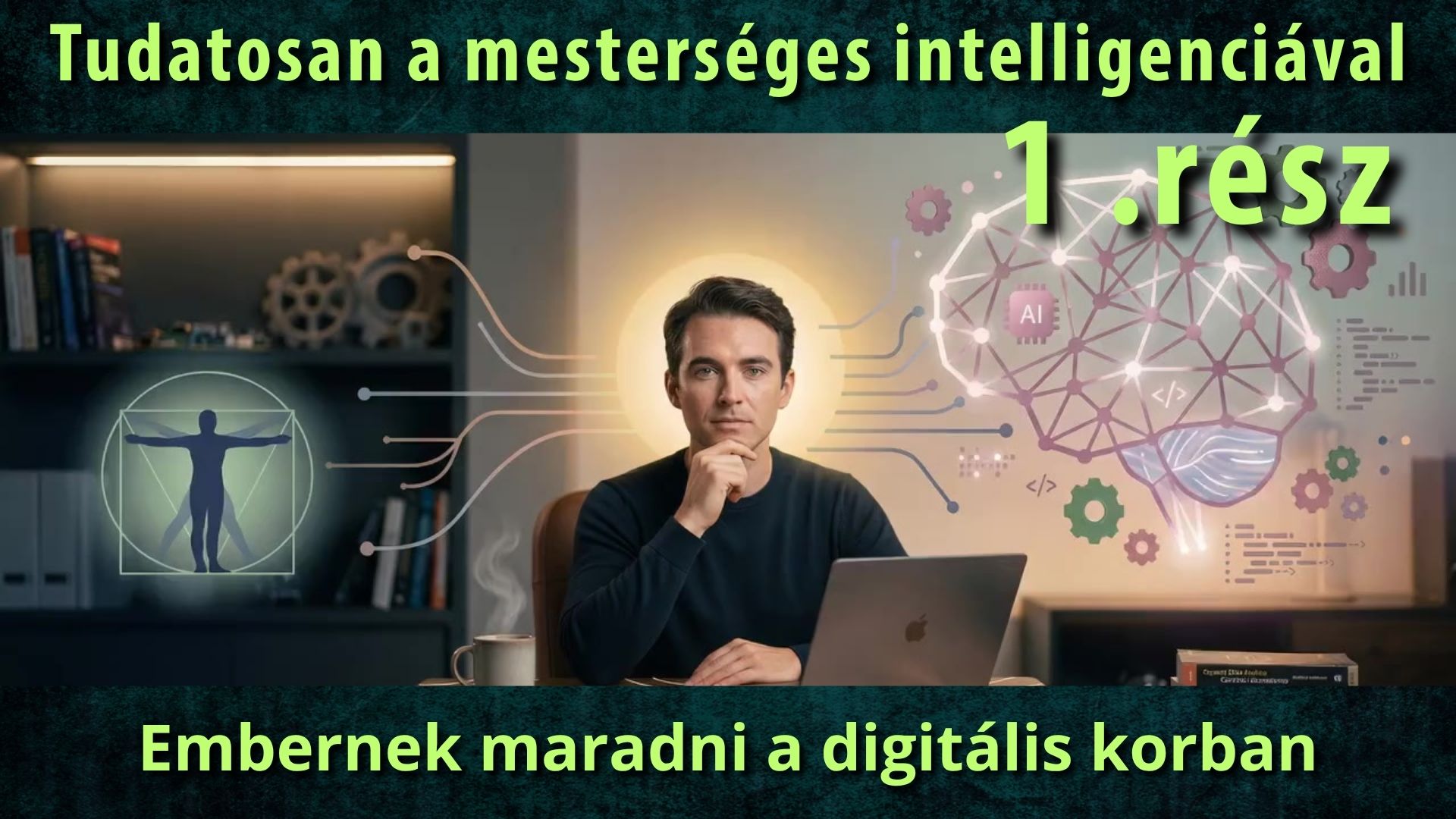 Tudatosan a mesterséges intelligenciával - Embernek maradni a digitális korban